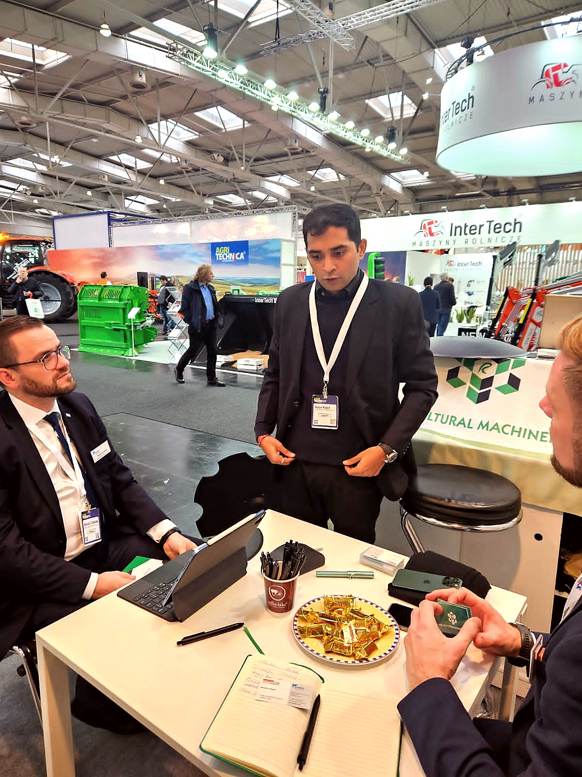 Rajpal at Agritechnica Germany