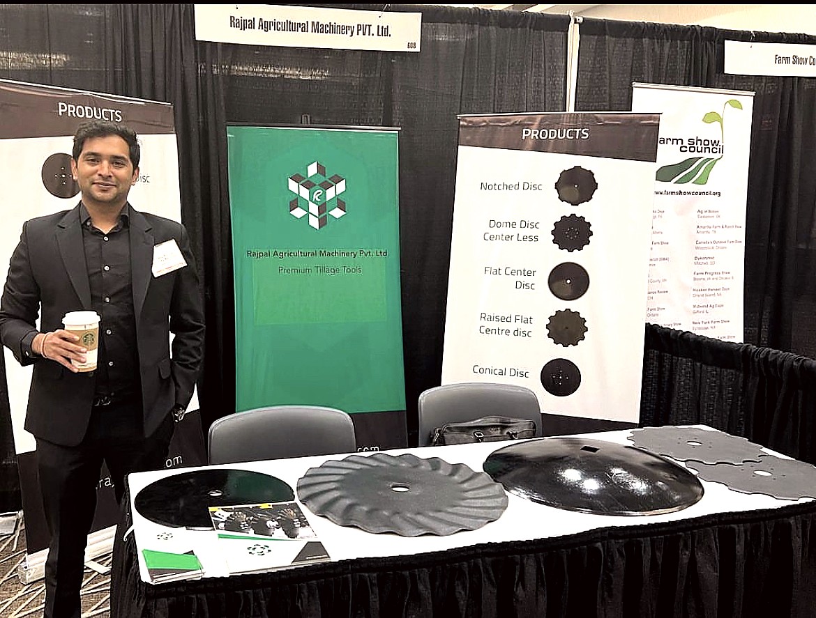 Rajpal at Farm Show USA